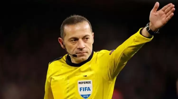 Ve UEFA resmen açıkladı! Cüneyt Çakır...