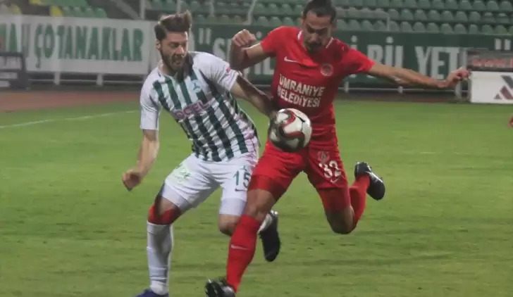 Giresun'da puanlar paylaşıldı: Giresunspor 1-1 Ümraniyespor