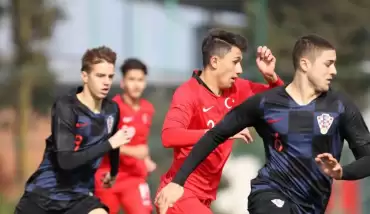  U17 Milli Takımı, Hırvatistan ile 1-1 berabere kaldı
