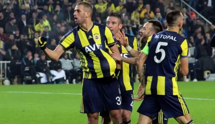 Fenerbahçe, Zenit'i suskun golcüsü Slimani ile vurdu! 1-0