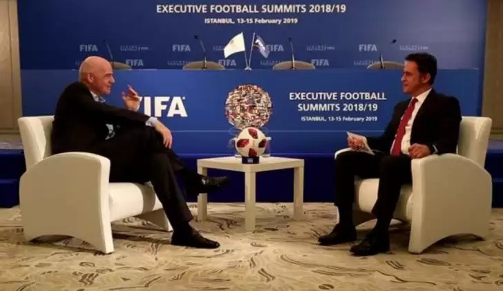 Infantino'dan Türkiye'ye müjde! "Dünya Kupası'nda..."