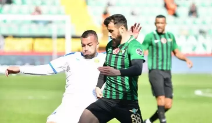 Akhisarspor büyük fırsat tepti! Ankaragücü bir puanı kaptı...