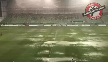 America Minerio-Cruzeiro maçı yoğun yağmurdan dolayı ertelendi