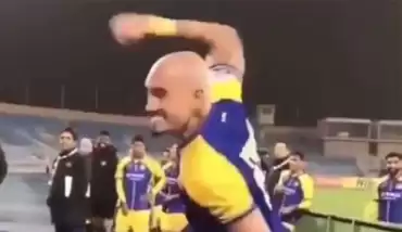 Maicon Arabistan'da da üçlü çektirdi!