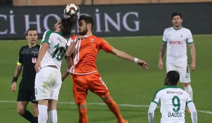 Adana'da gol var, kazanan yok!