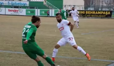 Sivas Belediyespor ile Tokatspor yenişemedi