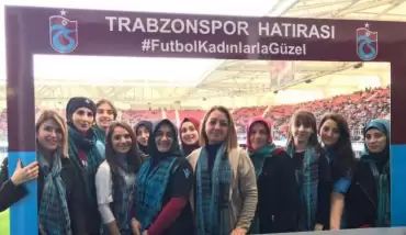 Kadın taraftarlar locada!