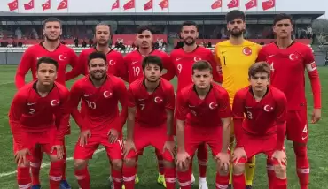 18 Yaş Altı Milli Takımı hazırlık maçında galip!