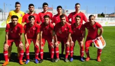 19 Yaş Altı Milli Futbol Takımı'nın aday kadrosu açıklandı