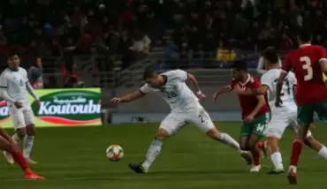 Arjantin, hazırlık maçında Fas'ı 1-0 yendi! Belhanda...