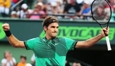 Roger Federer, Miami Açık'ta finale kaldı