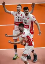 Halkbank, Voleybol Efeler Ligi play-off turunda yarı finale yükseldi