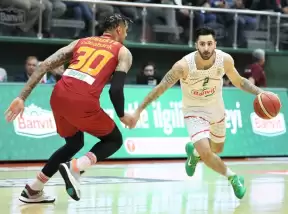 Galatasaray Doğa Sigorta, deplasmanda Banvit'i 75-80 mağlup etti