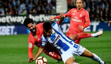 Real Madrid'e bir çelme de Leganes'ten