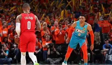 Thunder, Westbrook ile kazandı