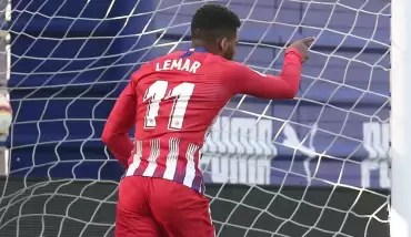 Lemar, Atletico'ya üç puan kazandırdı!