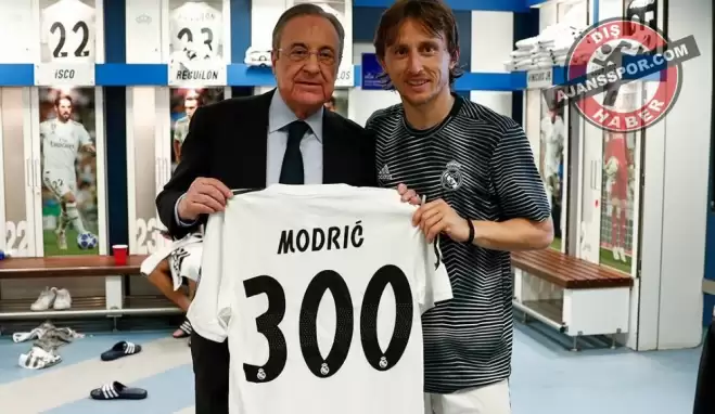 Luka Modric 300. maçına çıktı