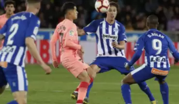 Lider Barcelona, Alaves deplasmanında puan kaybetmedi! 0-2