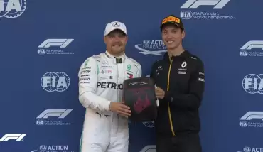 Azerbaycan'da pole pozisyonu Bottas'ın